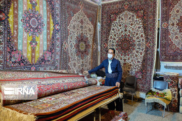 13th carpet, tableau rug exhibition in Arak