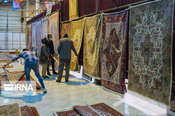 13th carpet, tableau rug exhibition in Arak