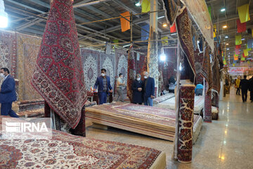 13th carpet, tableau rug exhibition in Arak