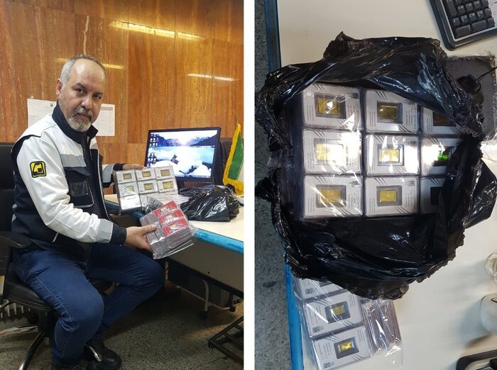 مامور وظیفه‌شناس مترو تهران ۴۸۰ پلاک طلا را به صاحبش بازگرداند