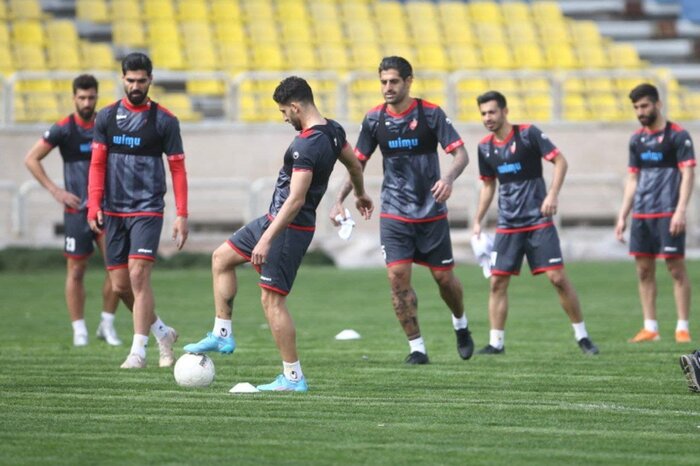 تمرینات پرسپولیس پس از وقفه یک روزه از سر گرفته شد