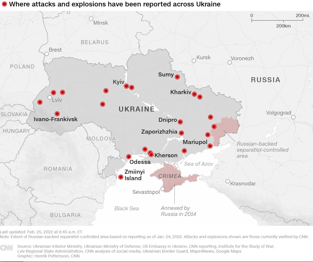 پنتاگون: شدیدترین درگیری‌ها در اوکراین در داخل و اطراف شهر خارکف  است