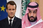 گفت وگوی تلفنی رئیس جمهور فرانسه و ولیعهد سعودی درباره منطقه