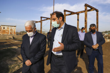 بازدید معاون وزیر نیرو از پایین دست کرخه