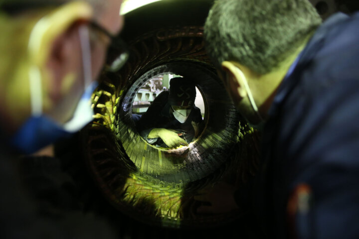 عبور از تحریمها در نیروگاه نکا / تولید قطعات نیروگاهی با توان داخلی