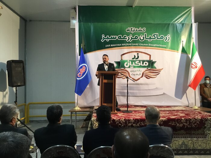 یک کشتارگاه مرغ در ساوه با ظرفیت ۱۰۰ تن در روز افتتاح شد