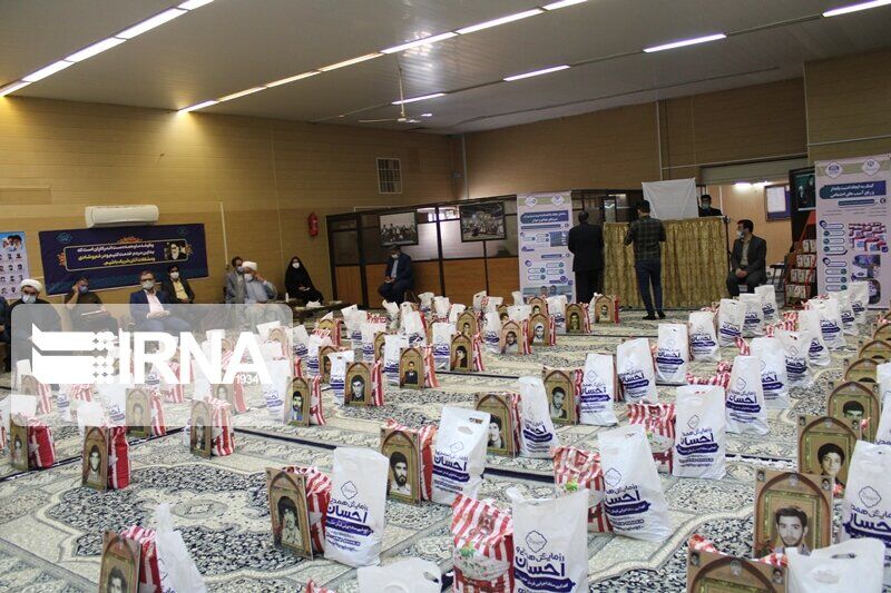 دانشجویان بسیجی البرز  ۱۱۰ هزار بسته معیشتی توزیع کردند