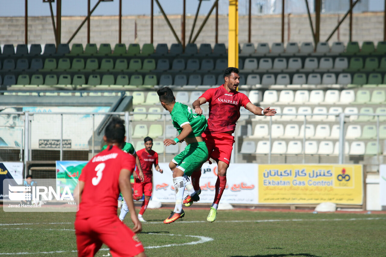 جدال مرگ و زندگی پاس در مقابل عقاب لیگ ۲