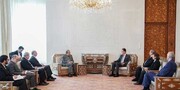 Iran’s assistant FM meets Syrian president