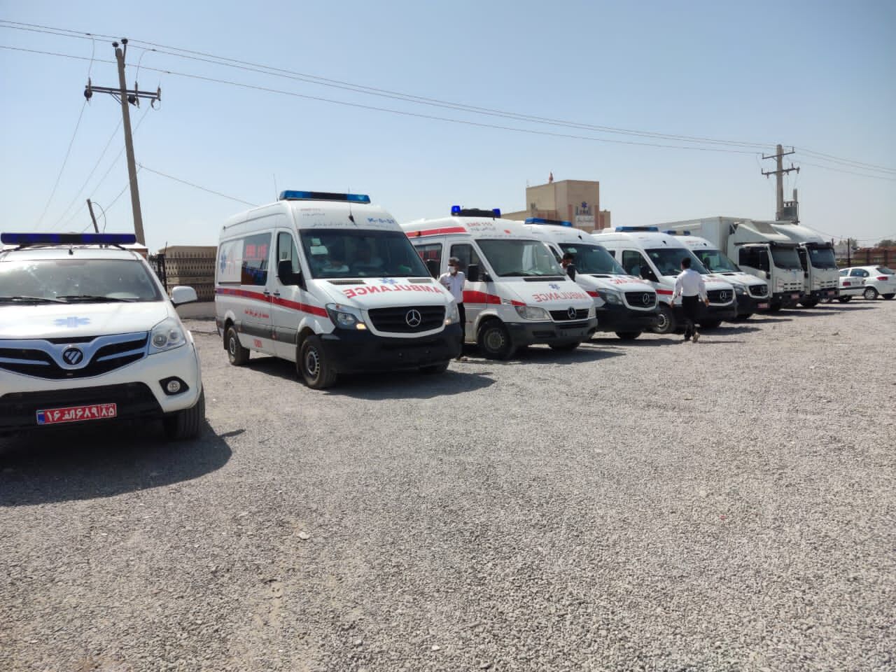 مانور زلزله در ایرانشهر برگزار شد 