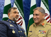 دیدار فرمانده نهاجا با فرمانده ارتش پاکستان، تقویت همکاری‌ها محور مذاکرات 