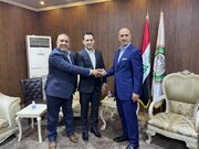 ملاقات میراسماعیلی با وزیر ورزش و رییس کمیته ملی المپیک عراق