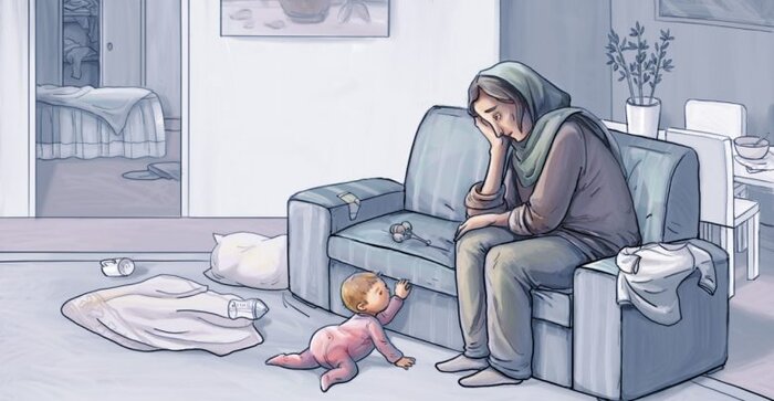 افسردگی بعد از زایمان چقدر طول میکشد؟