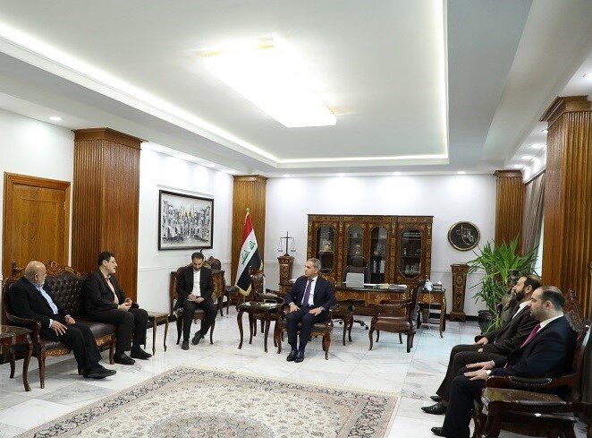 معاون رئیس جمهور ایران با سران عراق دیدار کرد؛ ایستگاه جدید سرمایه گذاری مشترک