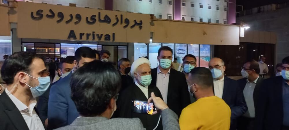 رییس قوه قضاییه وارد بندرعباس شد