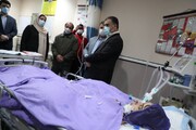استاندار مازندران با حضور در بیمارستان در جریان وضعیت سلامتی آرزو حضرتی قرار گرفت