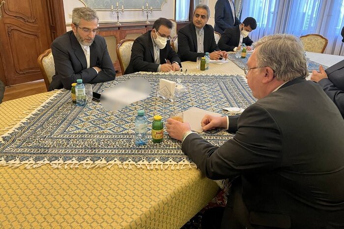 دیدار دو جانبه هیات‌ های ایرانی و روسی