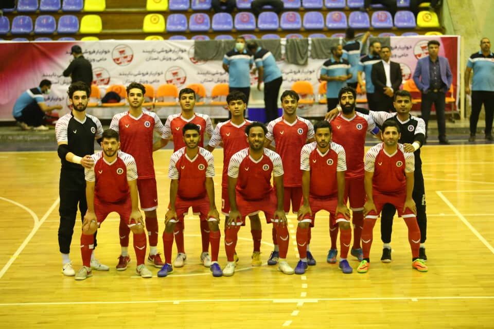 تیم فوتسال صنایع پشتیبان هرمزگان هیات داراب را شکست داد 