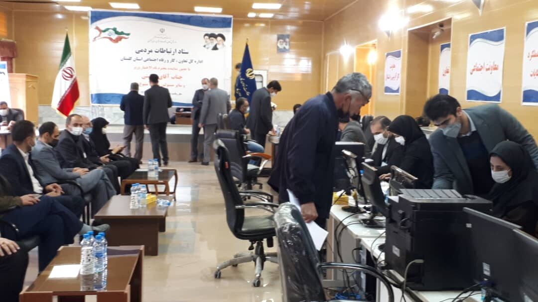 برپایی میزخدمت دستگاهها در آستانه سفر رییس جمهور به گلستان برپایی میزخدمت دستگاهها در آستانه سفر رییس جمهور به گلستان