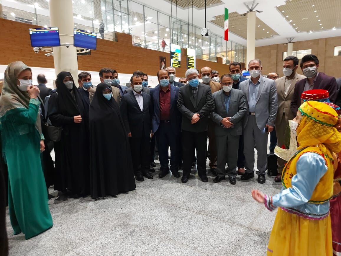 وزیر امور اقتصادی و دارایی وارد گلستان شد