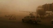 ۶ پرواز فرودگاه اهواز به علت گرد و غبار باطل یا با تاخیر انجام می‌شود