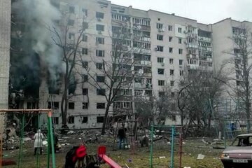 اوکراین: شمار کشته‌شدگان بمباران "چرنیهیف" به ۴۷ نفر رسید