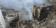 انفجار ساختمان مسکونی در ماریوپول توسط نیروهای اوکراین/ ۲۰۰ نفر زیر آوار