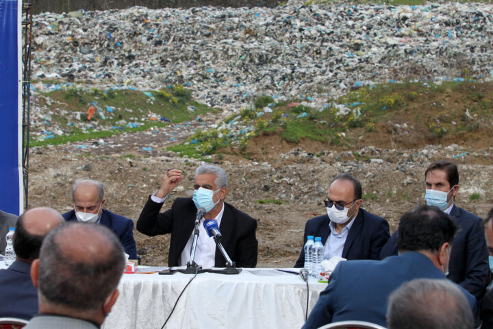 استاندار گیلان: تا پایان امسال هیچ زباله‌ای به سراوان حمل نخواهد شد