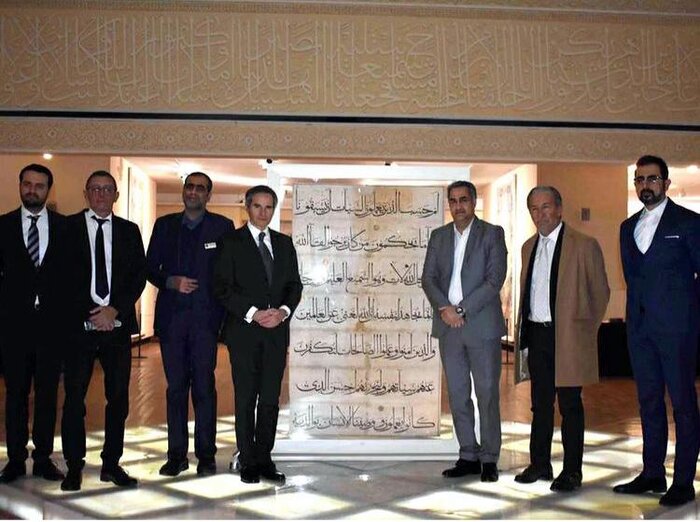 گروسی: مفتخرم با تاریخ ایران بیشتر آشنا شدم