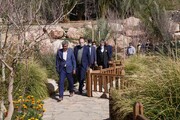ایرانی صوبے یزد میں ایکو تنظیم کے باغ کا افتتاح