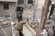انفجار، یک واحد مسکونی در مشهد را تخریب کرد