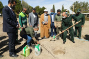 برگزاری مراسم "روز درختکاری" در سپاه اصفهان 