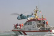بزرگ‌ترین مانور امداد و نجات دریایی کشور در آب‌های بندرعباس برگزار شد 