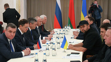 کی‌یف: سومین دور مذاکرات روسیه و اوکراین دوشنبه برگزار می‌شود 