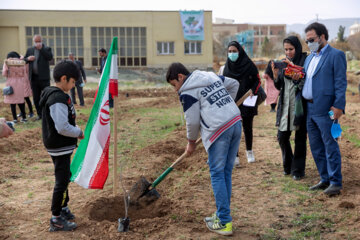 جشن بزرگ درختکاری در کرمانشاه