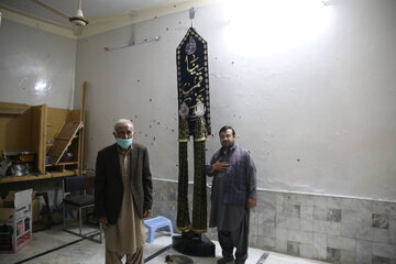 پیشاور کے شعیوں کے مسجد میں حالیہ دہشتگردی حملے کے جائے وقوع کی تصاویر