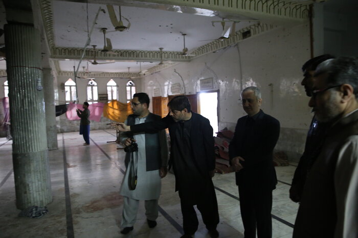 گزارش تصویری ایرنا از محل انفجار تروریستی در مسجد شیعیان پیشاور