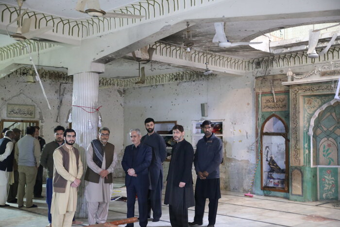 گزارش تصویری ایرنا از محل انفجار تروریستی در مسجد شیعیان پیشاور