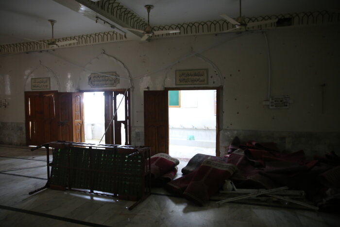 گزارش تصویری ایرنا از محل انفجار تروریستی در مسجد شیعیان پیشاور 