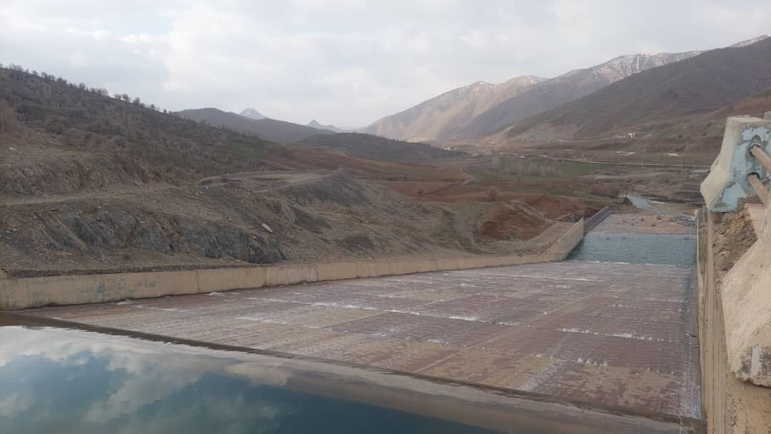 سد گاران مریوان سرریز کرد سد گاران مریوان سرریز کرد