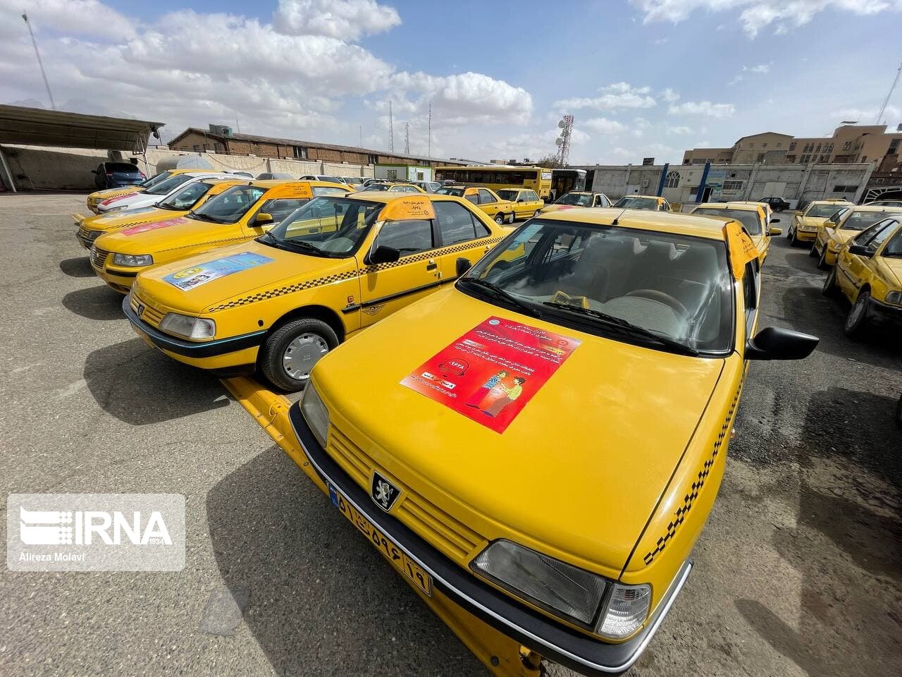 حضورِ غایب تاکسی‌ها در شهر کرمان