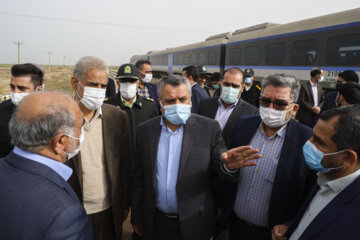 بازدید میدانی معاون اجرایی رییس جمهور از پروژه های اهواز