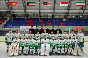 Championnat du monde de Hockey sur glace: le capitaine de l'équipe nationale iranienne, meilleur défenseur