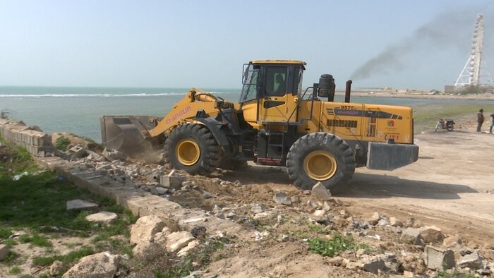 خرسندی بوشهریها از رخ نمایی خلیج فارس