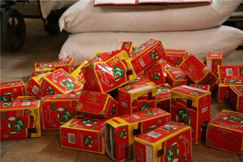 کشف ۱۲ تن چای احتکاری در کرج 