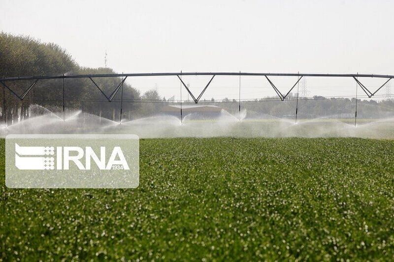  ۴۰۰هکتار از زمین‌های زراعی یزد مجهز به سیستم آبیاری نوین است