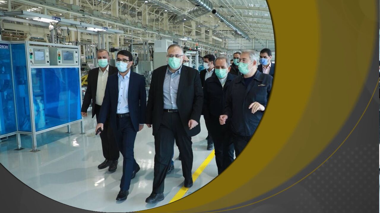 بازدید استاندار قزوین از چند واحد تولیدی، صنعتی و عمرانی شهرستان آبیک 