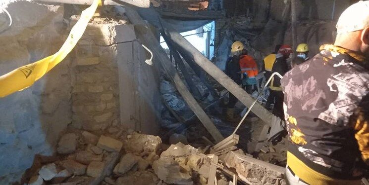 یک نفر در اثر ریزش ساختمان در تبریز جان باخت