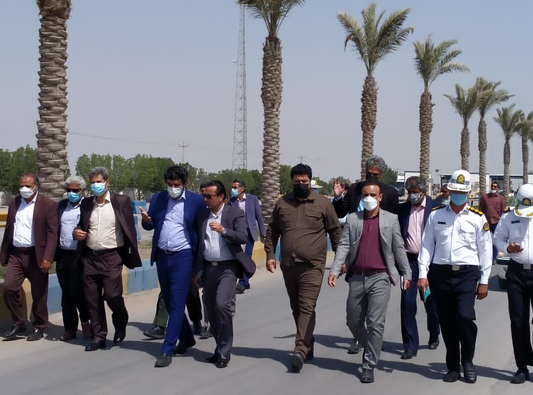ورودی اسکله پل خمیر برای خدمات رسانی به گردشگران در ایام نوروز آماده باشند ورودی اسکله پل خمیر برای خدمات رسانی به گردشگران در ایام نوروز آماده باشند