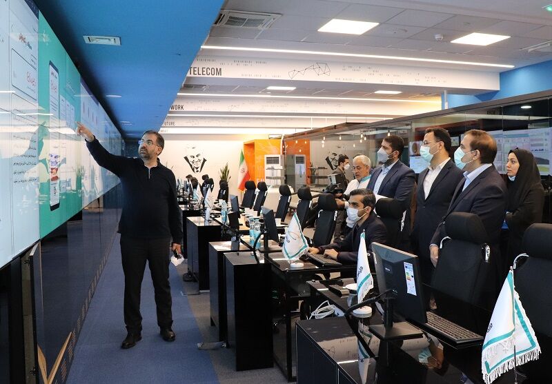 بازدید معاون اجتماعی وپیشگیری از وقوع جرم قوه قضاییه از مرکز مانیتورینگ پلتفرمهای دیجیتال همراه اول